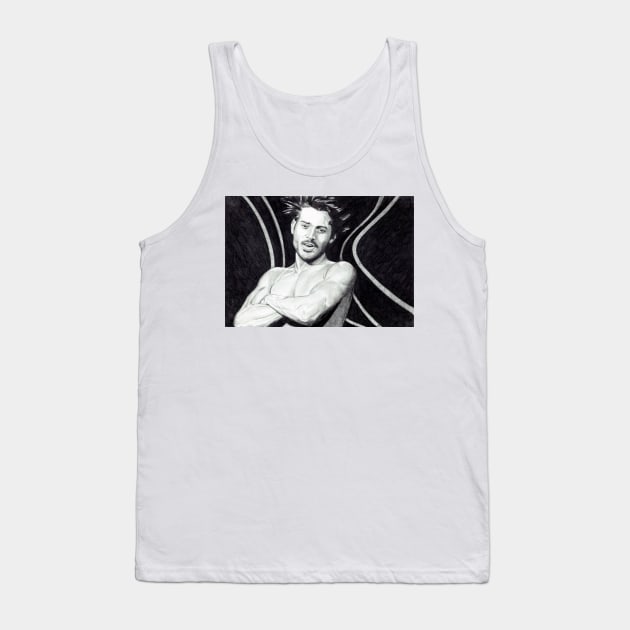 Portrait of a Dancer Tank Top by WaterGardens